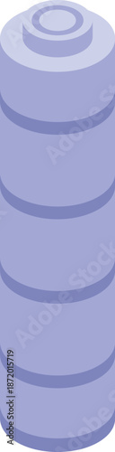 Cylindrical alkaline battery, a portable power source, delivering reliable energy for electronic devices