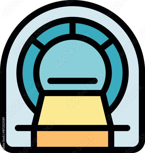 Mri scanner used for medical diagnosis, scanning body for diseases and injuries, providing detailed images for healthcare professionals