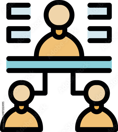 Manager coordinating a team, assigning tasks, and overseeing workflow and responsibilities