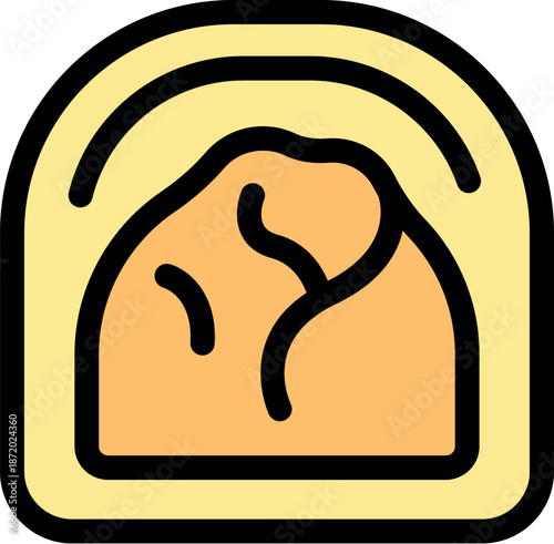 Argentinian empanada baking in a traditional oven, showcasing a culinary symbol of argentina