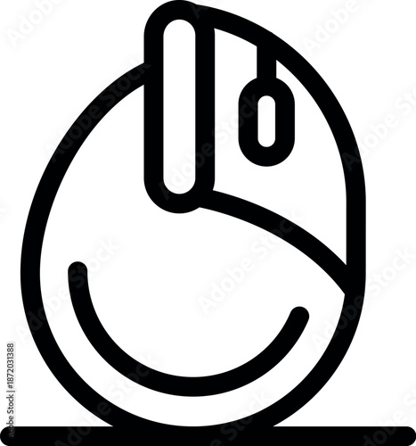 Electric unicycle icon representing modern personal mobility and eco friendly urban commuting