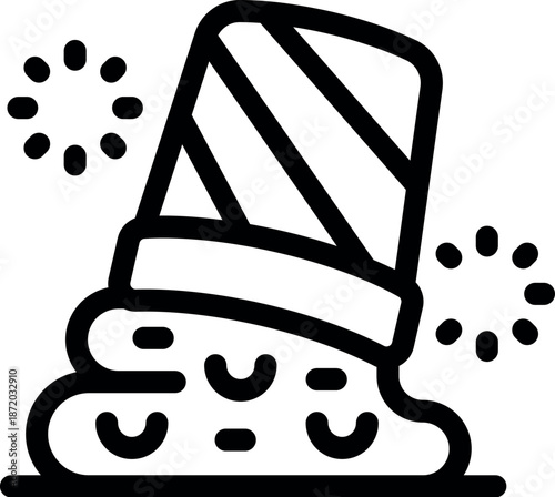 Demolition hammer breaking concrete floor, construction and renovation works