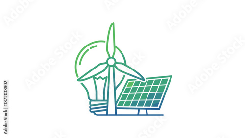 Illustrating renewable energy sources