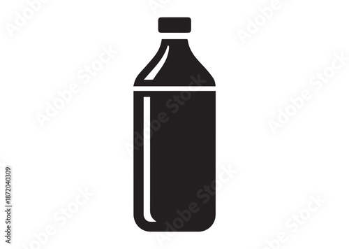 Water bottle icon, Water bottle solid Vector