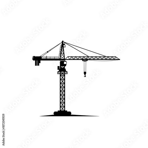 Crane Heavy Machinery Construction Equipment.