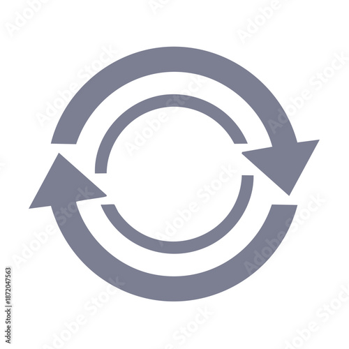 Circular Arrow Symbol. Refresh, Reload, Rotation Icon