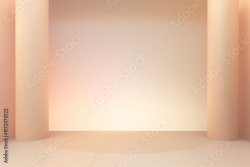 empty white room