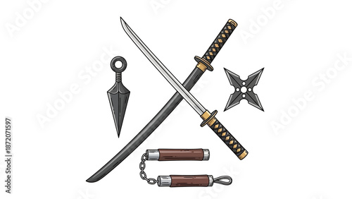 Ninja Weapons Assortment