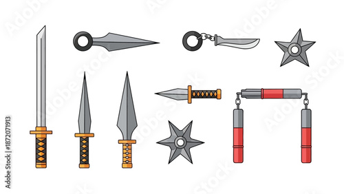 Japanese Style Martial Arts Weapons