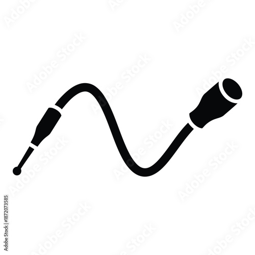 Illustration of a hookah isolated on white background, Vector