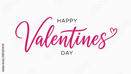 Celebrate love and affection with this charming calligraphic design, featuring elegant script and a romantic heart motif, ideal for conveying warm wishes and joyous greetings