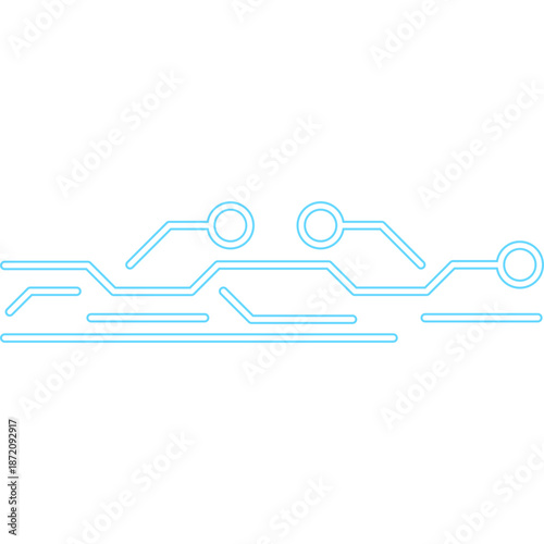 Futuristic Neon Decoration