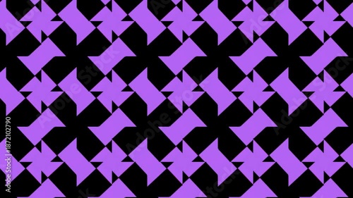Colorful checkerboard pattern background loop, abstract geometric squares moving 4K.