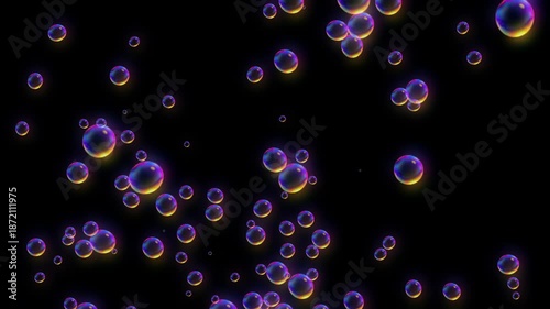 abstract background with bubbles