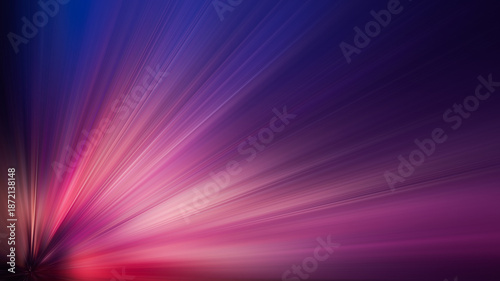 Dynamic Purple and Pink Light Streaks .Speed light background Purple and Pink Light trails with motion effect.Dynamic motion speed of light.Technology velocity movemen big data and bots