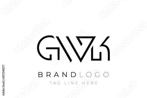 GWK abstract letter logo design. Modern Business Logo Design With Abstract Typography and Contemporary Style Free Download GWK abstract letter logo design. Modern Business Logo Design With Abstract Typography and Contemporary Style - GFXLoad
