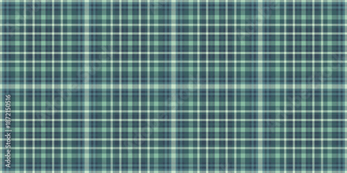 Geometry textile tartan seamless, strip background pattern check. Man texture plaid fabric vector in cyan and light colors.