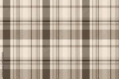Shirt check pattern background, idea plaid textile fabric. Lined tartan texture seamless vector in light and pastel colors.