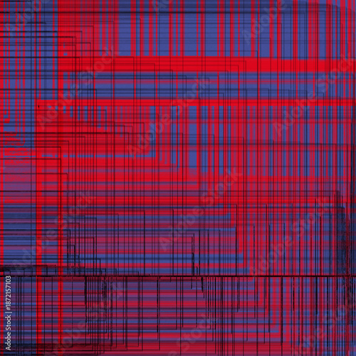 abstract red blue background
