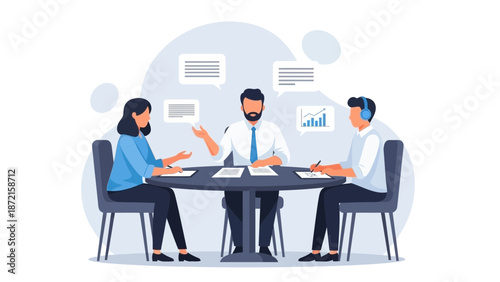 Business meeting, team collaboration, discussion, strategy, teamwork, office, strategy