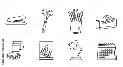 Essential office supplies