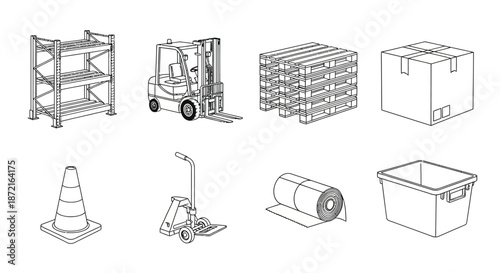 Warehouse equipment and supplies