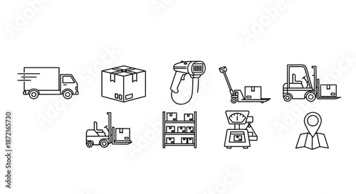 Warehouse logistics and supply chain operations