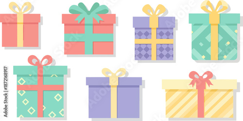gift box party array