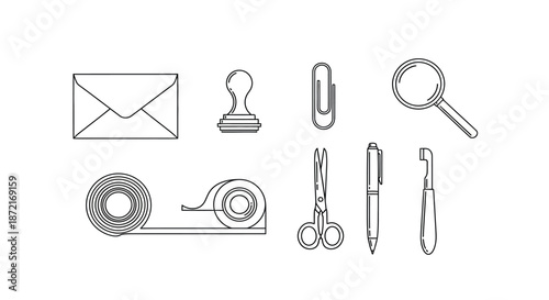 Office supplies collection