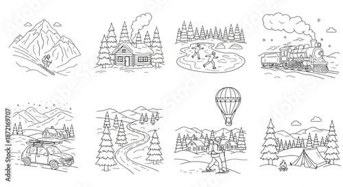 Scenic outdoor adventures