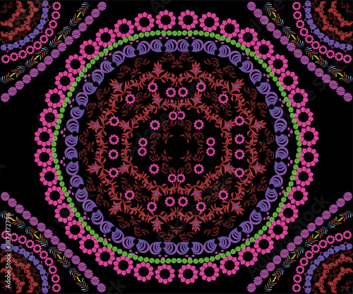 abstract seamless pattern