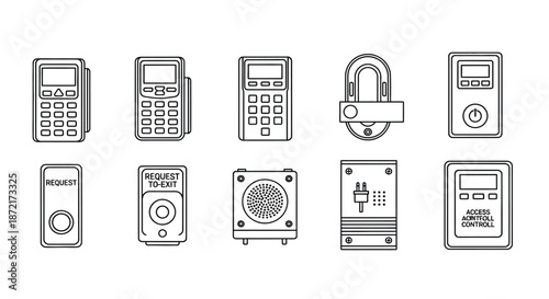 Various intercom and security devices