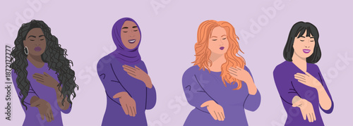 Womens Day 2026 banner. Women community showing GivetoGain symbol