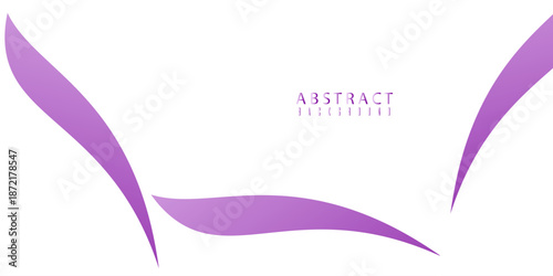 Purple wave minimalist modern background with white space for text and message. bussines, poster