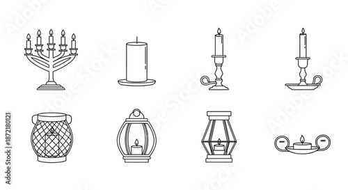 Traditional candlestick designs