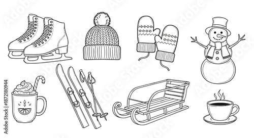 Winter activities and accessories