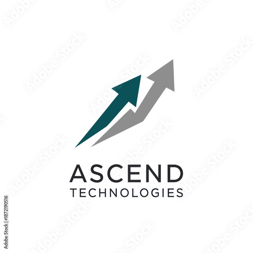 Ascend Technologies Logo with Arrows Upward. Free Download Ascend Technologies Logo with Arrows Upward. - GFXLoad