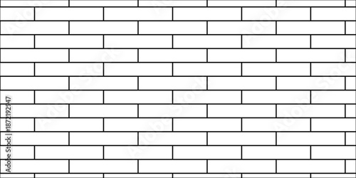 Pavement brick wall seamless mosaic stone concrete wall surface tiles. subway vector block rock white brick wall texture background.