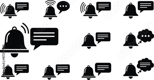 Minimalist business woman working laptop office concept, flat design