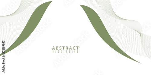 Sage Green wavy gradient background. blurred background. Background for web cover, presentation. Suit for bussines, banners