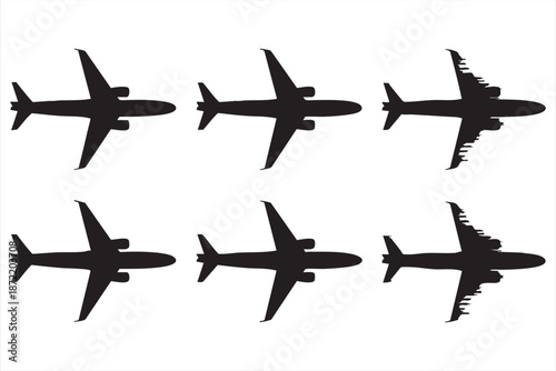 Travel Airplane Motion Sequence for Tourism Campaigns and Banners