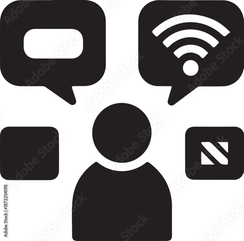 User interaction with digital communication tools