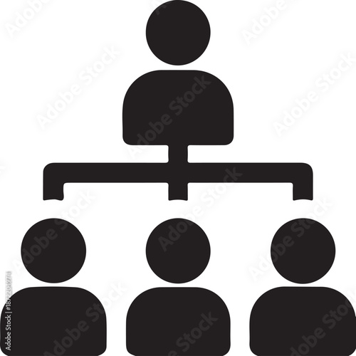 Manager overseeing team