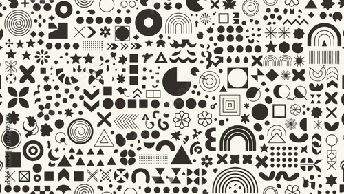 A collection of six different comic book style speech and thought bubbles on a black background.