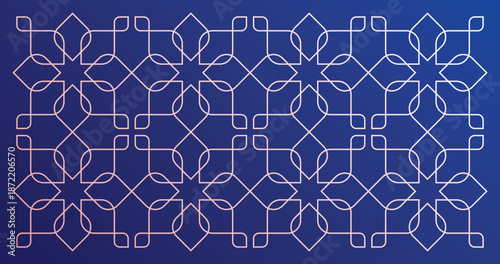 Seamless Pattern for Ramadhan Kareem