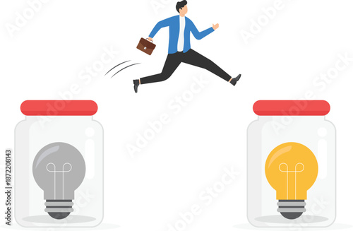 Business and Technology Conceptual Flat Illustrations