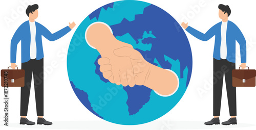 Business and Technology Conceptual Flat Illustrations