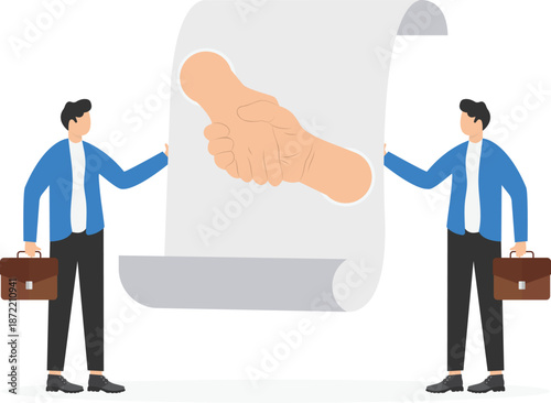 Business and Technology Conceptual Flat Illustrations