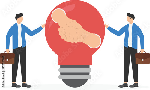 Business and Technology Conceptual Flat Illustrations