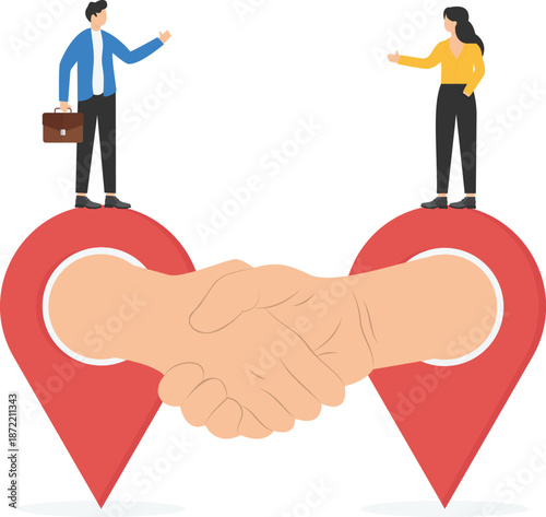 Business and Technology Conceptual Flat Illustrations